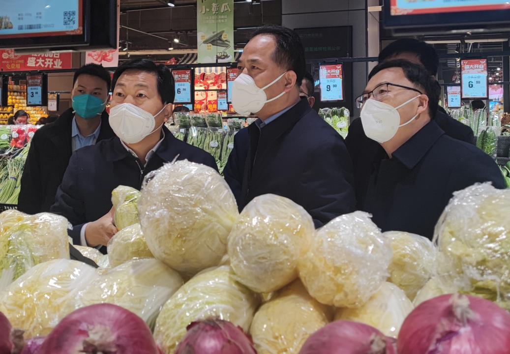 市长吉建军莅临我公司督导节日消费