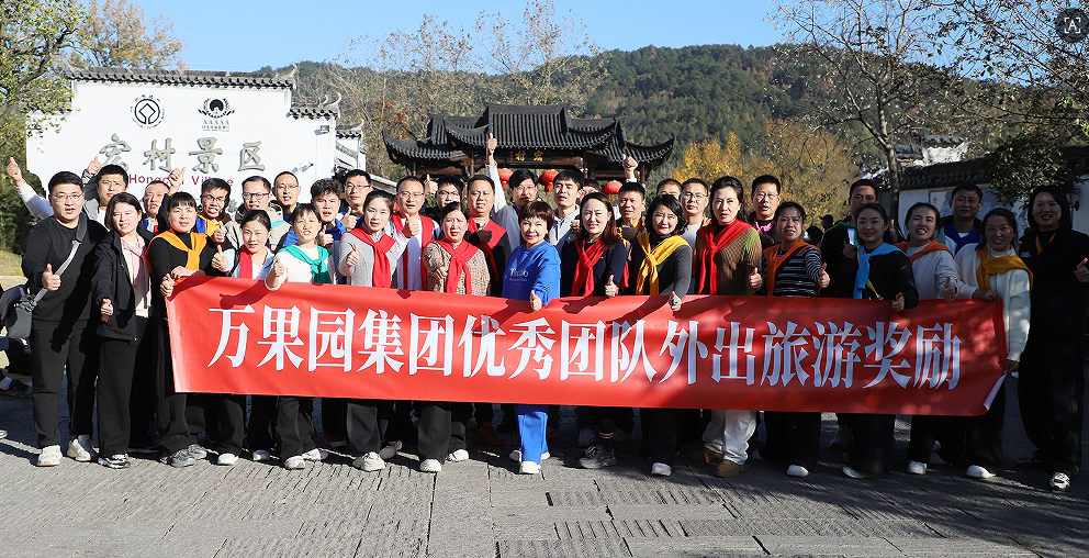 集团举行奖励商业公司黄山主题团建活动