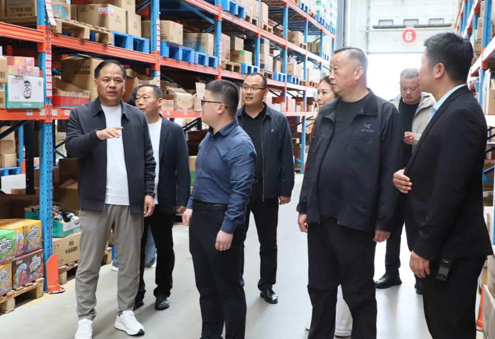鹿邑县副县长刘翔莅临我公司考察