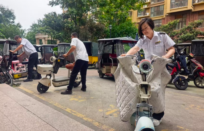 晟地物业开展消防通道专项整治行动筑牢安全防线