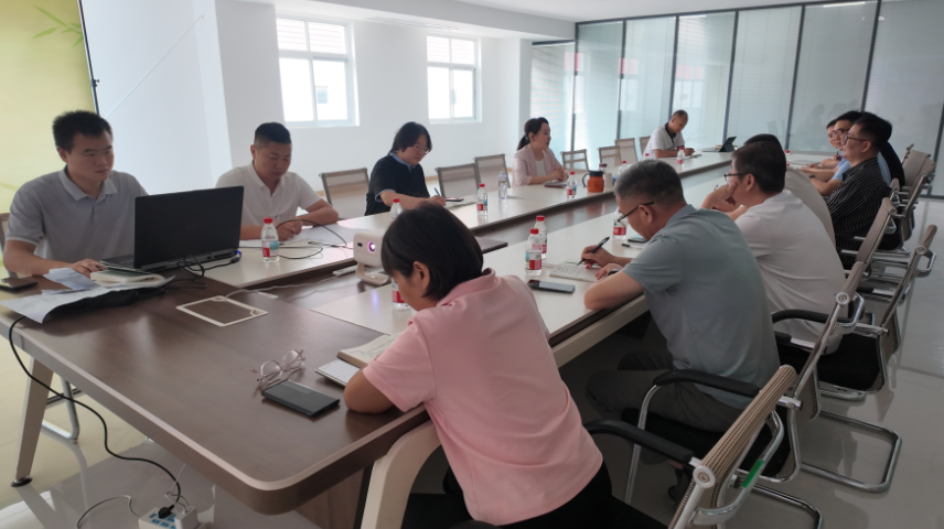 集团公司工程委员会召开专题周家口厂房改造推进会